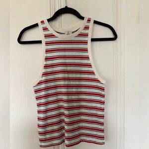 Maeve Multicolor Ribbed Racerback Tank